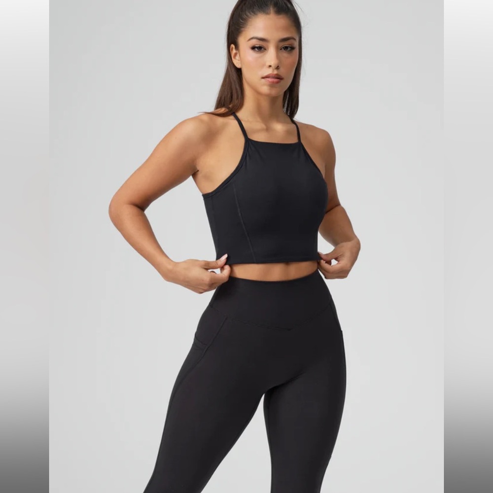 Buffbunny Ivy Crop Top in Black Onyx Size XS